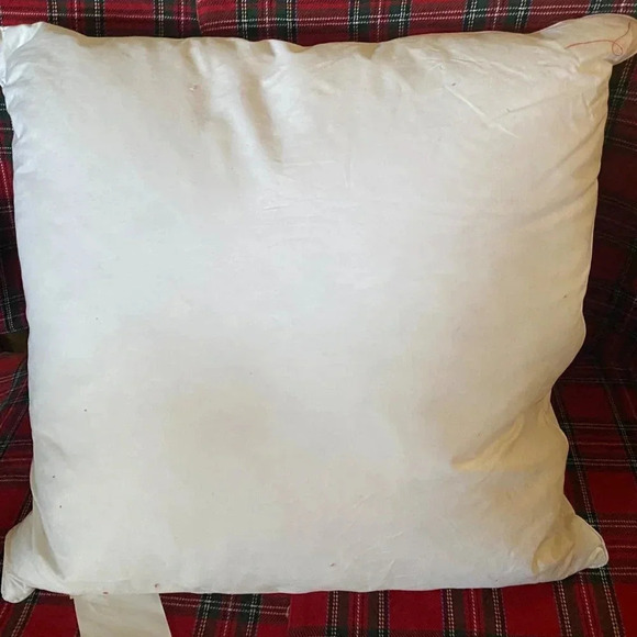 Vintage Santa Claus Christmas Tapestry Pillow 18x18 Inch Feather Fill Festive - Picture 4 of 16